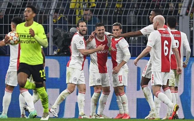 Ngược dòng hạ Dortmund, Ajax sớm ghi tên mình vào vòng 1/8