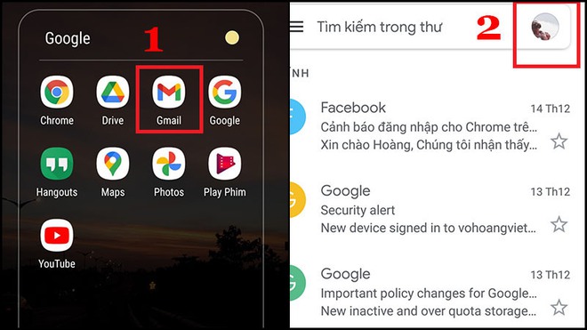 Cách đăng xuất Gmail trên điện thoại Android, iPhone và các thiết bị khác - Ảnh 2.