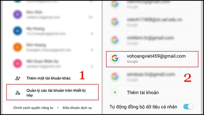 Cách đăng xuất Gmail trên điện thoại Android, iPhone và các thiết bị khác - Ảnh 3.