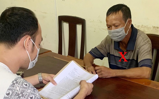 Trịnh Xuân Cường (dấu X) trốn truy nã 23 năm vẫn bị bắt
