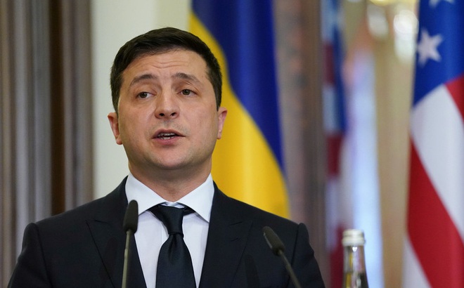 Tổng thống Ukraine Volodymyr Zelensky. Ảnh: Reuters