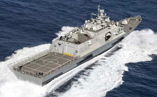 Hình ảnh thiết kế khinh hạm Hellenic của Lockheed Martin. Ảnh: RT