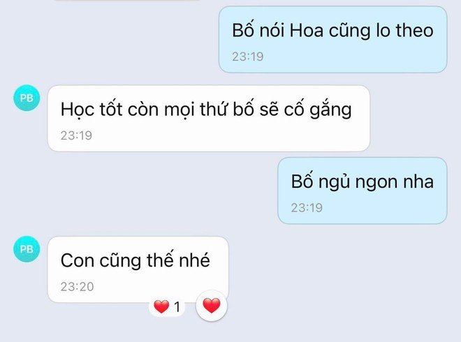 Bố than thở sợ thua với con gái, lý do phía sau khiến ai cũng xúc động - Ảnh 1.