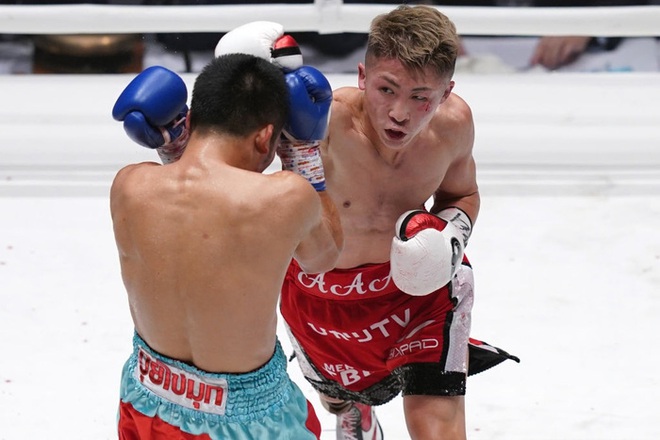 Quái vật Naoya Inoue hạ gọn đối thủ sau 8 hiệp, bảo vệ thành công hai đai vô địch thế giới - Ảnh 2.