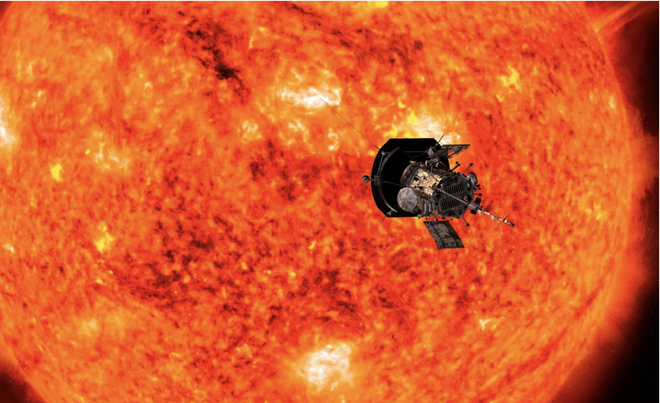 Tàu vũ trụ của NASA lần đầu tiên chạm vào Mặt trời - Ảnh 1.