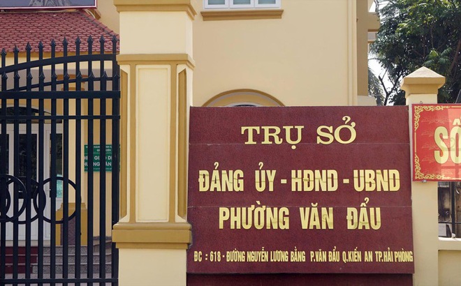 Trụ sở UBND phường Văn Đẩu (quận Kiến An, TP Hải Phòng)