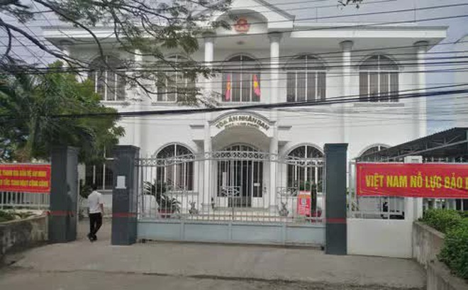 Trụ sở TAND huyện Ninh Phước, tỉnh Ninh Thuận