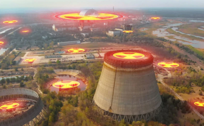 Bộ trưởng Quốc phòng Ukraine Oleksii Reznikov cảnh báo: nếu Nga tấn công Ukraine, 15 Nhà máy điện hạt nhân ở Ukraine sẽ lâm vào tình trạng nguy hiểm (Ảnh: QQ).