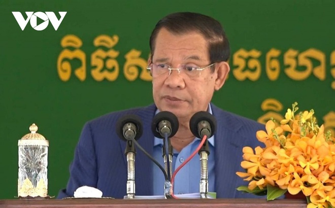 Thủ tướng Campuchia Hun Sen.