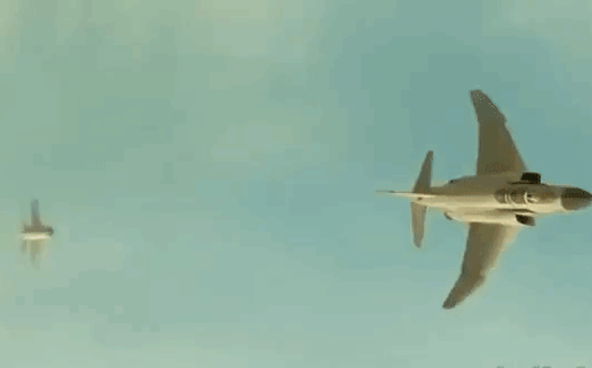 MiG-21 tiêu diệt F-4 Mỹ bảo vệ Hà Nội - Đồ họa 3D của Le Ky An
