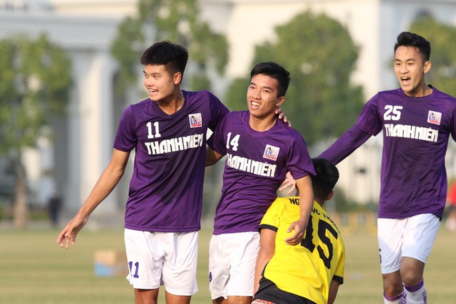  VCK Giải U21 VĐQG 2021: Công làm thủ phá, học trò thầy Giôm thua ngược Hà Nội ở vòng 2  - Ảnh 4.