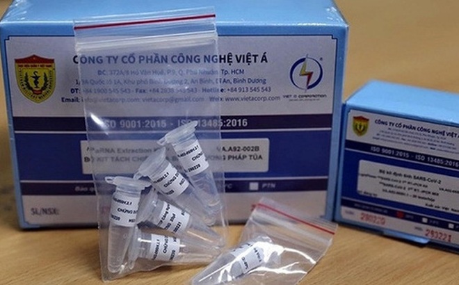 Kit xét nghiệm của Công ty Việt Á