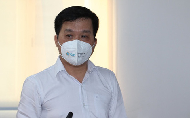 Ông Nguyễn Hồng Tâm, Phó Giám đốc Trung tâm Kiểm soát bệnh tật TP HCM, thông tin tại buổi họp báo