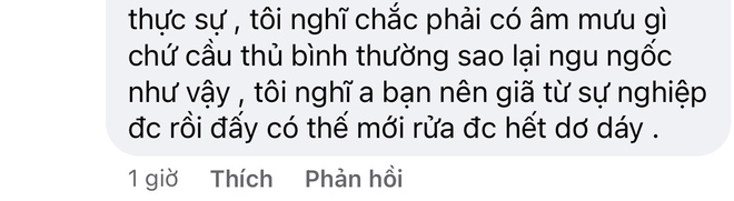 Dân mạng vào trang cá nhân chỉ trích Hồng Duy: Trận lượt về mà còn ra sân là tắt tivi - Ảnh 4.