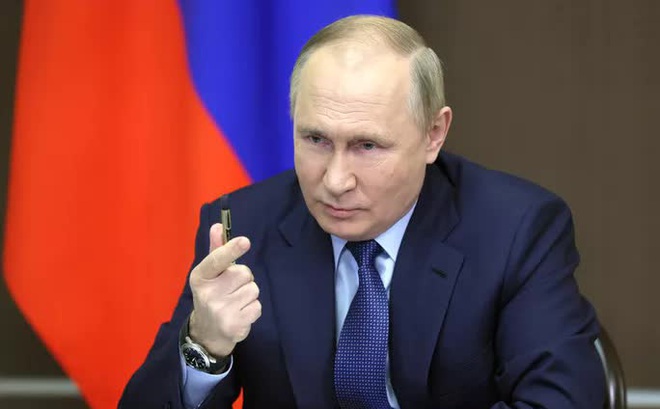 Tổng thống Vladimir Putin khẳng định Nga bị kéo vào xung đột Ukraine. Ảnh: Reuters