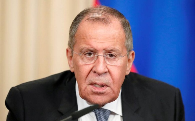 Ngoại trưởng Nga Sergey Lavrov. Ảnh: Reuters