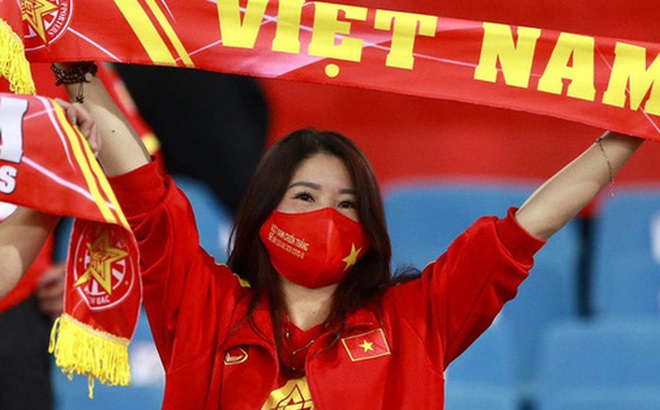 CĐV Việt Nam luôn sẵn sàng đến sân Mỹ Đình cổ vũ ĐTQG (Ảnh: Hiếu Lương)