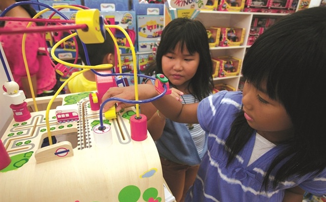 Xuất khẩu đồ chơi trẻ em của Việt Nam luôn có mức tăng trưởng bình quân 20% và cán mốc tỷ USD vào năm 2020. Ảnh: Quý Hoà