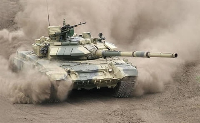 Xe tăng T-90 Bhishma do Nga chuyển giao công nghệ cho Ấn Độ tự sản xuất