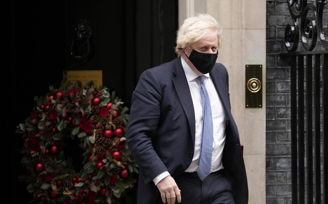 Thủ tướng Anh Boris Johnson. Ảnh: AP