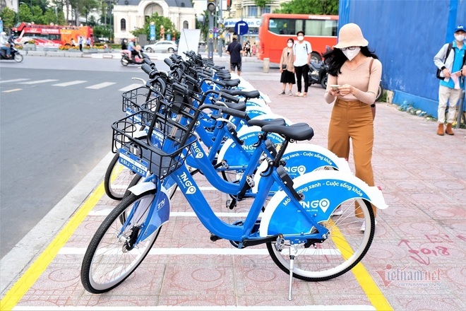 Sài Gòn háo hức xe đạp công cộng, đừng để mấy hôm rồi bỏ xó - Ảnh 1.