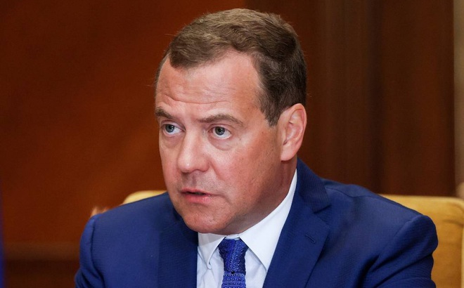 Phó Chủ tịch Hội đồng An ninh Nga Dmitry Medvedev. Ảnh: Tass