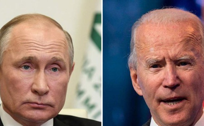Tổng thống Nga Putin và người đồng cấp Mỹ Joe Biden