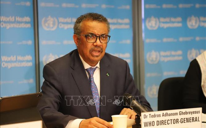 Tổng Giám đốc Tổ chức Y tế thế giới Tedros Adhanom Ghebreyesus. Ảnh: THX/TTXVN