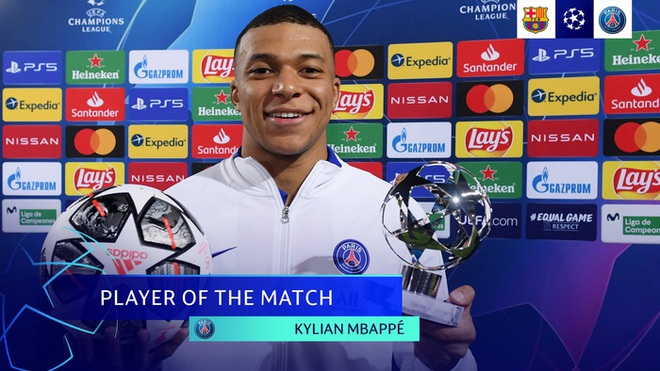 Loạt thống kê ấn tượng của Kylian Mbappe, ngôi sao vừa nhấn chìm Barca ở Champions League - Ảnh 9.