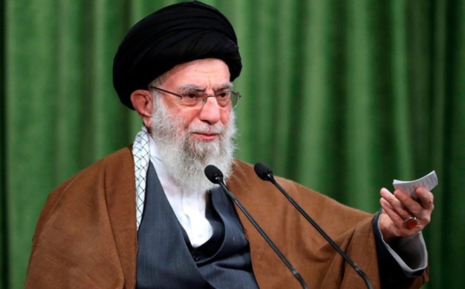 Lãnh tụ tinh thần tối cao Iran Ali Khamenei. Ảnh: TehranTimes