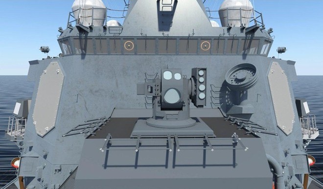 Thay đổi chiến lược hải chiến quy mô lớn! Tàu khu trục Mỹ sẽ trang bị vũ khí laser mới - Ảnh 1.