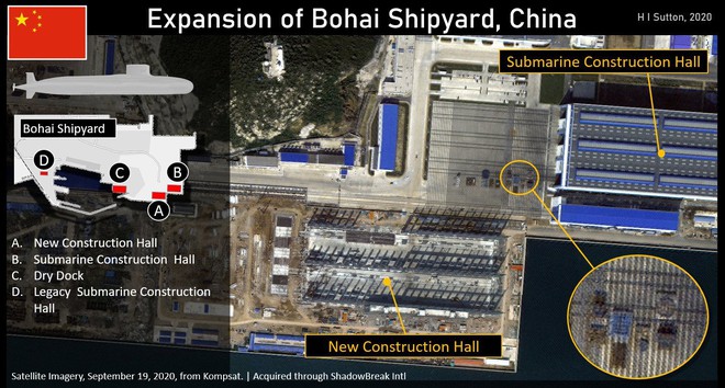 Rò rỉ hình ảnh đầu tiên về tàu ngầm hạt nhân mới của Trung Quốc - Ảnh 3.