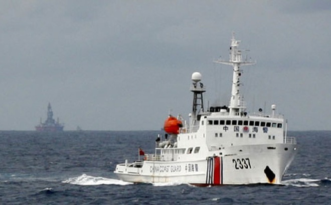 Luật mới do Trung Quốc đặt ra cho phép Hải cảnh Trung Quốc triển khai mọi biện pháp cần thiết, kể cả sử dụng vũ khí Ảnh: REUTERS