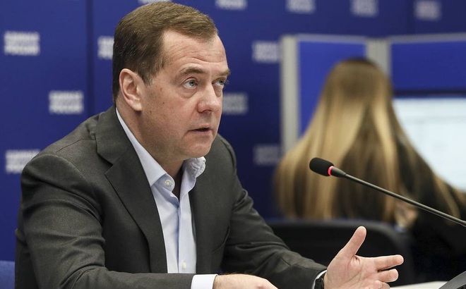 Phó Chủ tịch Hội đồng An ninh Nga Dmitry Medvedev.