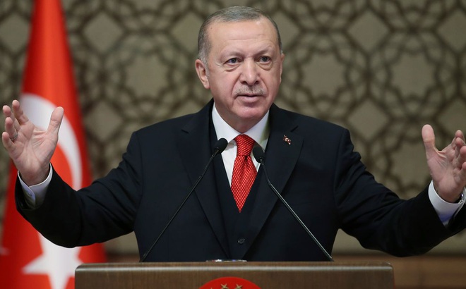 Tổng thống Thổ Nhĩ Kỳ Recep Tayyip Erdogan.