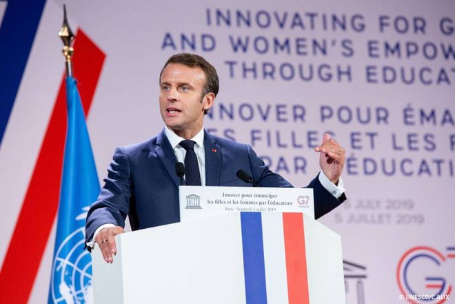 Tổng thống Macron: NATO đang chiến đấu với thứ không tồn tại - Ảnh 1.