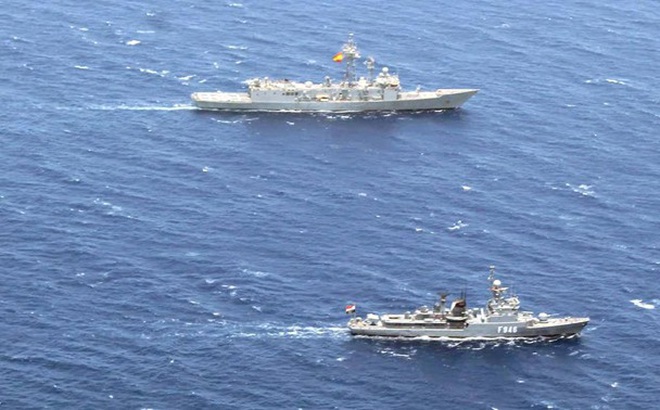 Hải quân Ai Cập và Tây Ban Nha tiến hành cuộc tập trận chung thứ hai ở Biển Đỏ. Ảnh: egypttoday.com