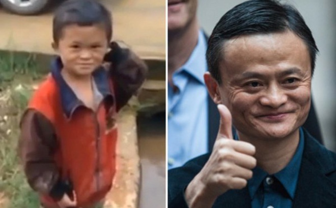 Cậu bé Fan Xiaoqin từng được xem là "bản sao" của tỷ phú Jack Ma. (Ảnh: Daily Mail)