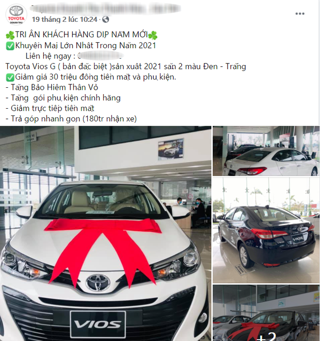 Toyota Vios giảm giá 30 triệu đồng dọn kho trước giờ G bản nâng cấp ra mắt - Ảnh 1.