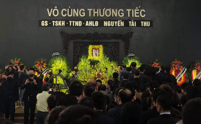 Lễ viếng và truy điệu "vua châm cứu" - Giáo sư Nguyễn Tài Thu.