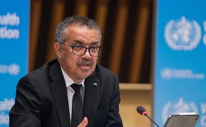 Tổng giám đốc WHO, Tedros Adhanom Ghebreyesus. Ảnh: WHO