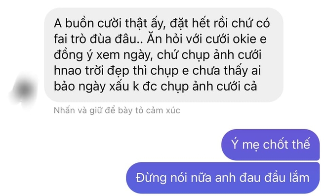 Chú rể tố cô dâu hủy hôn vì bị đổi ngày chụp ảnh, nhưng câu chuyện đằng sau mới khiến tất cả ngán ngẩm - Ảnh 1.