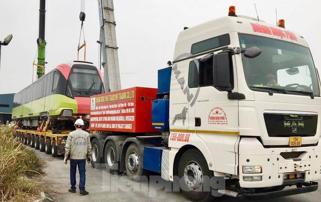 Hình ảnh đoàn tàu metro thứ 3 về Hà Nội - Ảnh 9.