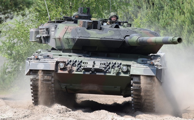 Xe tăng Leopard 2 của Đức. Ảnh: Kmweb