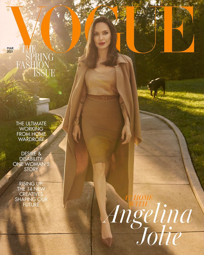 Angelina Jolie chia sẻ ảnh gia đình hiếm hoi trên Vogue Anh, trải lòng về việc làm mẹ - Ảnh 1.