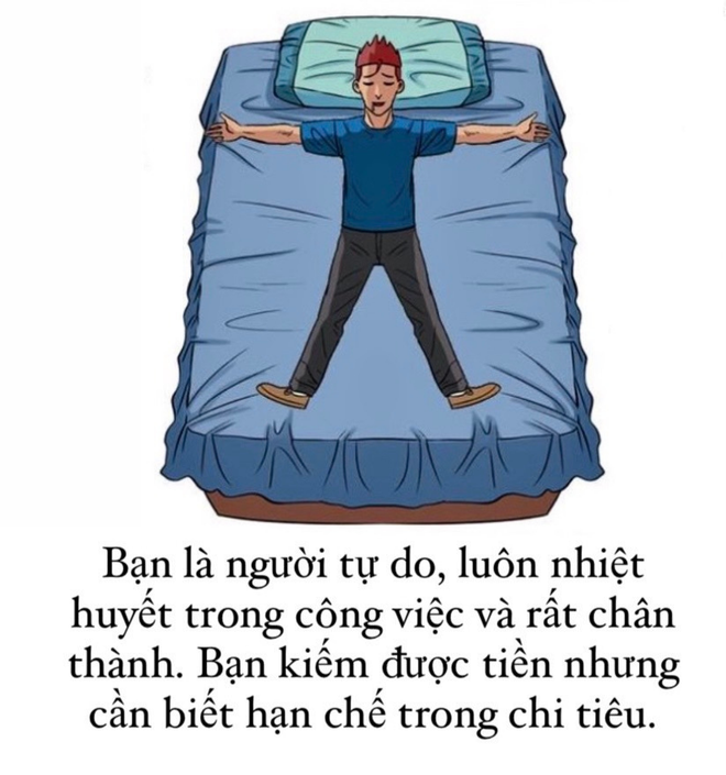 Bạn nằm ngủ như thế nào? Tư thế ngủ sẽ tiết lộ tính cách của bạn - Ảnh 2.