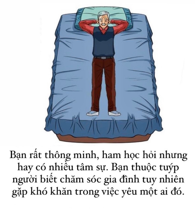 Bạn nằm ngủ như thế nào? Tư thế ngủ sẽ tiết lộ tính cách của bạn - Ảnh 3.