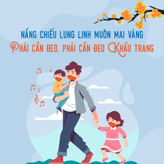 Thông điệp ngắn gọn và thú vị của Bộ Y tế gửi người dân đón Tết giữa dịch Covid-19 - Ảnh 6. Thông điệp ngắn gọn và thú vị của Bộ Y tế gửi người dân đón Tết giữa dịch Covid-19 - Ảnh 6.