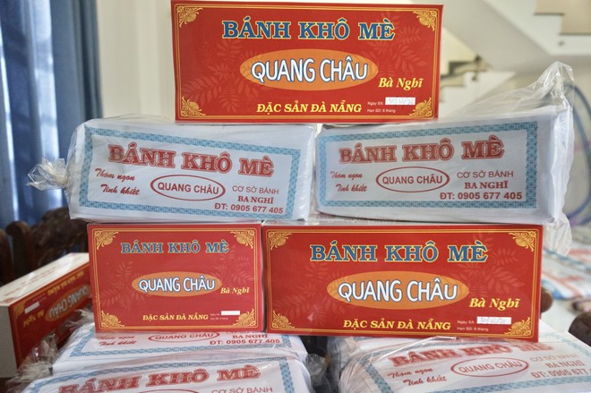 Độc đáo loại bánh xứ Quảng ăn chơi ngày Tết phải trải qua 7 lần lửa - Ảnh 3.