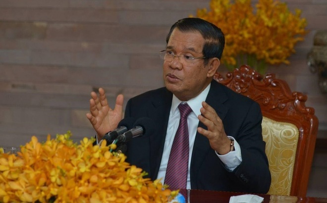 Thủ tướng Campuchia Hun Sen. Ảnh: Fresh News.